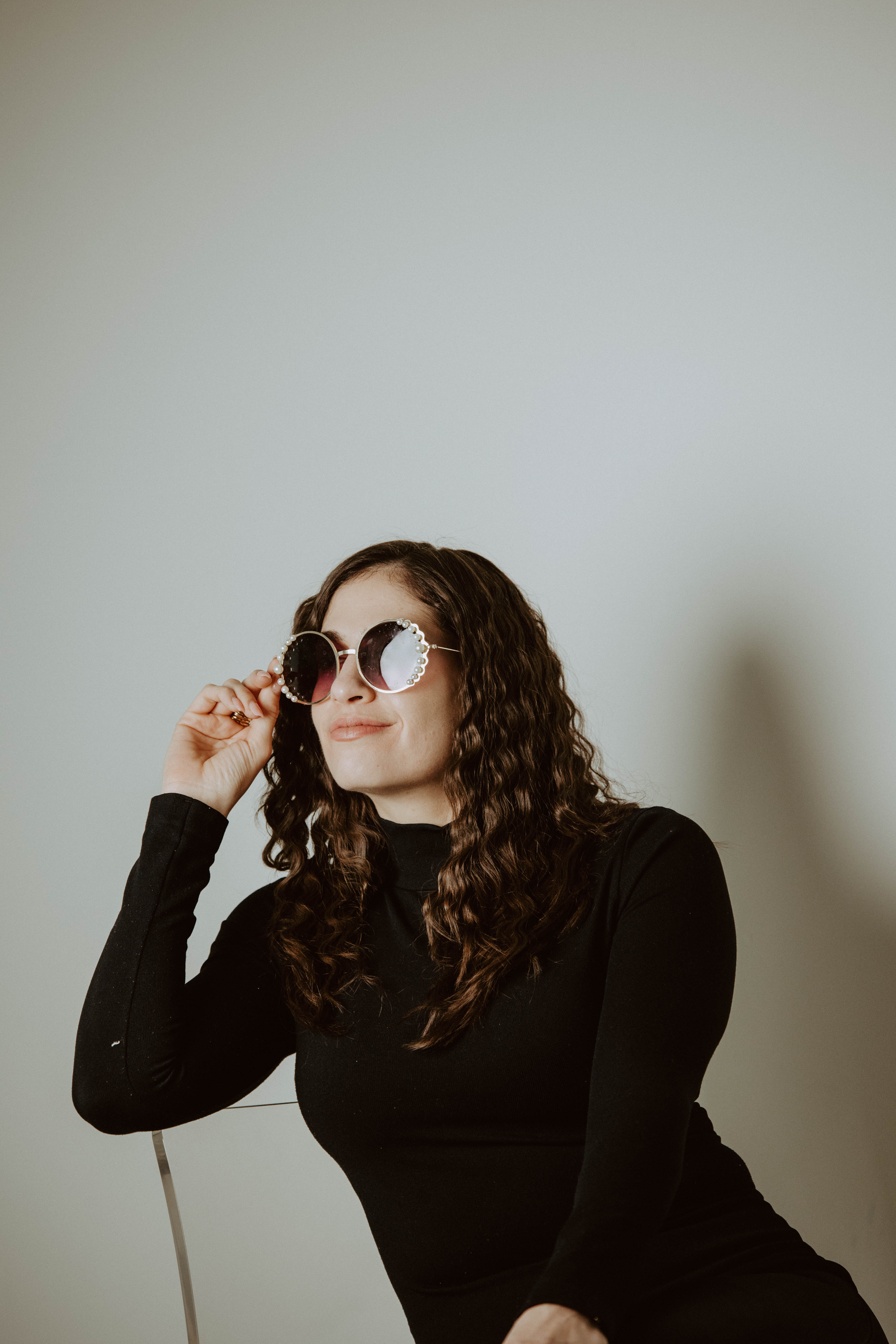 Natalie in a confident editorial portrait.